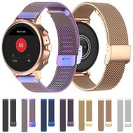 Garmin Venu 3s / Vivoactive 4s / Venu 2s / Vivomove 3s / Forerunner 255s - Milanese bandje met klemsluiting - Champagne goud