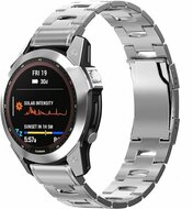 Titanium schakelband - Zilver - Garmin Epix Gen 2 (47mm) / MARQ / Quatix 7 / 6 / 5