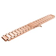 Stalen schakelband - Ros&eacute; goud - Garmin Forerunner 220 / 230 / 235 / 620 / 630 / 735 (XT)