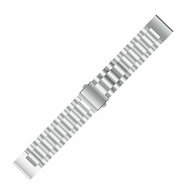 Stalen schakelband - Zilver - Garmin Tactix 8 - 51mm