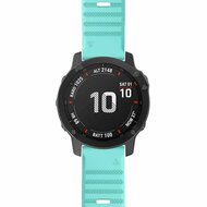 Siliconen bandje - Lichtblauw - Garmin Fenix 8 / 8 pro - 47mm