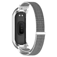 Nylon sport loop band - Wit / grijs - Samsung Galaxy Fit 2