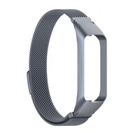 Milanese band - Grijs - Samsung Galaxy Fit 2
