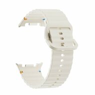 Classic Wave siliconen band - Sterrenlicht - Samsung Galaxy Watch 8 Classic - 46mm
