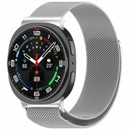 Milanese band - Zilver - Samsung Galaxy Watch 8 Classic - 46mm