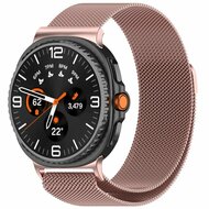 Milanese band - Ros&eacute; goud - Samsung Galaxy Watch 8 Classic - 46mm