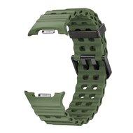 Marine siliconen band - Groen - Samsung Galaxy Watch 8 - 40mm / 44mm