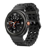 Marine siliconen band - Zwart - Samsung Galaxy Watch 8 - 40mm / 44mm