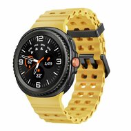 Marine siliconen band - Geel - Samsung Galaxy Watch 8 Classic - 46mm