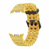 Marine siliconen band - Geel - Samsung Galaxy Watch 8 Classic - 46mm