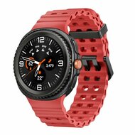 Marine siliconen band - Rood - Samsung Galaxy Watch 8 Classic - 46mm