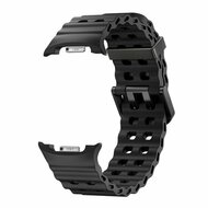 Marine siliconen band - Zwart - Samsung Galaxy Watch 8 Classic - 46mm