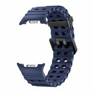 Marine siliconen band - Donkerblauw - Samsung Galaxy Watch 8 Classic - 46mm