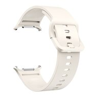 Solid color siliconen band - Sterrenlicht - Samsung Galaxy Watch Ultra - 47mm