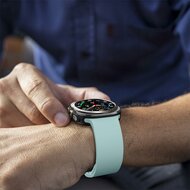 Solid color siliconen band - Pastel groen - Samsung Galaxy Watch Ultra - 47mm