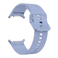 Solid color siliconen band - Pastel blauw - Samsung Galaxy Watch Ultra - 47mm