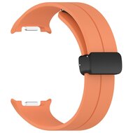 D-buckle Solid Line sportbandje - Oranje - Samsung Galaxy Watch 8 - 40mm / 44mm