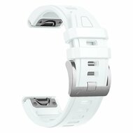 Siliconen bandje - Wit - Garmin Fenix 7s/6s/5s / Instinct 2s / Epix Pro Gen 2 (42mm)