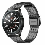 Garmin Forerunner 55 / 165 / 245 / 570 (42mm) / 645 - Stalen bandje - Zwart