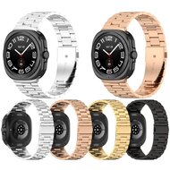 Stalen schakelband - Ros&eacute; goud - Samsung Galaxy Watch Ultra 47mm