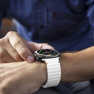 Wave Sport Band - Wit - Samsung Galaxy Watch Ultra 47mm