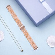 Fitbit Inspire 3 - Resin schakelbandje - Nude Marble