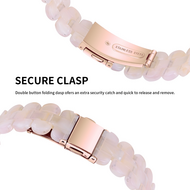 Fitbit Inspire 3 - Resin schakelbandje - Parelmoer roze