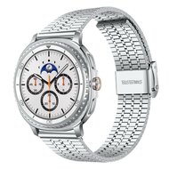 Stalen bandje - Zilver - Samsung Galaxy Watch 8 - 40mm / 44mm