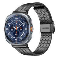 Stalen bandje - Zwart - Samsung Galaxy Watch Ultra - 47mm