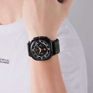Nylon Wave band - Donkerblauw - Samsung Galaxy Watch Ultra / Ultra 2 - 47mm