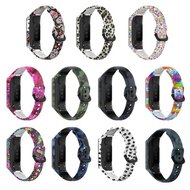 Siliconen band met print - Verfprint - Samsung Galaxy Fit 2