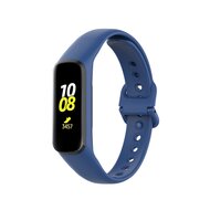 Siliconen bandje - Donkerblauw - Samsung Galaxy Fit 2