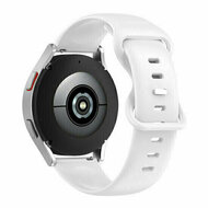 Solid color sportband - Wit - Huawei Watch 4 (pro) / 3 (pro) / Ultimate / Ultimate 2