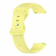 Solid color sportband - Geel - Huawei Watch 4 (pro) / 3 (pro) / Ultimate / Ultimate 2