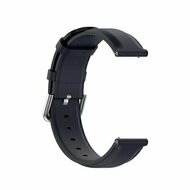 Classic leren bandje - Donkerblauw - Huawei Watch 4 (pro) / 3 (pro) / Ultimate