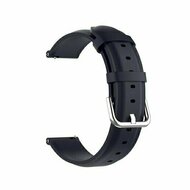 Classic leren bandje - Donkerblauw - Huawei Watch 4 (pro) / 3 (pro) / Ultimate