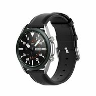 Classic leren bandje - Zwart - Huawei Watch 4 (pro) / 3 (pro) / Ultimate / Ultimate 2