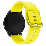 Siliconen sportband - Geel - Huawei Watch 4 (pro) / 3 (pro) / Ultimate / Ultimate 2