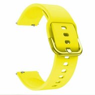 Siliconen sportband - Geel - Huawei Watch 4 (pro) / 3 (pro) / Ultimate / Ultimate 2