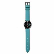 lederen bandje - Blauw - Huawei Watch 4 (pro) / 3 (pro) / Ultimate