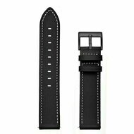 lederen bandje - Zwart - Huawei Watch 4 (pro) / 3 (pro) / Ultimate