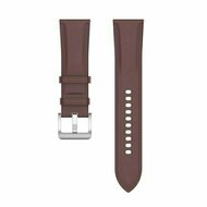Luxe leren bandje - Donkerbruin - Huawei Watch 4 (pro) / 3 (pro) / Ultimate