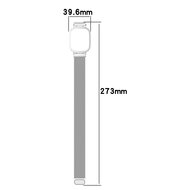 Milanese bandje met case - Zilver - Xiaomi Redmi Watch 3