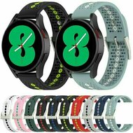 Dot Pattern siliconen bandje - Zwart met geel - Huawei Watch 4 (pro) / 3 (pro) / Ultimate / Ultimate 2