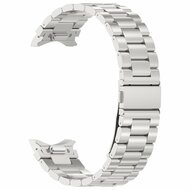 Stalen band met aansluitknop  - Zilver - Samsung Galaxy Watch 4 Classic - 42mm &amp; 46mm