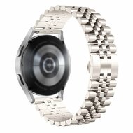 Stalen band - Starlight / sterrenlicht - Samsung Galaxy Watch 4 Classic - 42mm &amp; 46mm