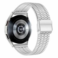 Stalen bandje - Zilver - Samsung Galaxy Watch 4 Classic - 42mm &amp; 46mm