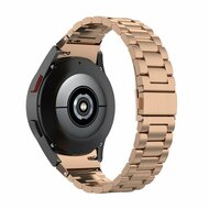 Samsung Galaxy Watch 4 Classic - 42mm / 46mm - Stalen schakelband - Ros&eacute; goud