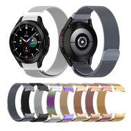 Samsung Galaxy Watch 4 Classic - 42mm / 46mm - Milanese bandje (ronde connector) - Space Grey