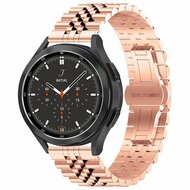Stalen band - Ros&eacute; goud - Garmin Venu / Sq / Sq2 / 2 plus